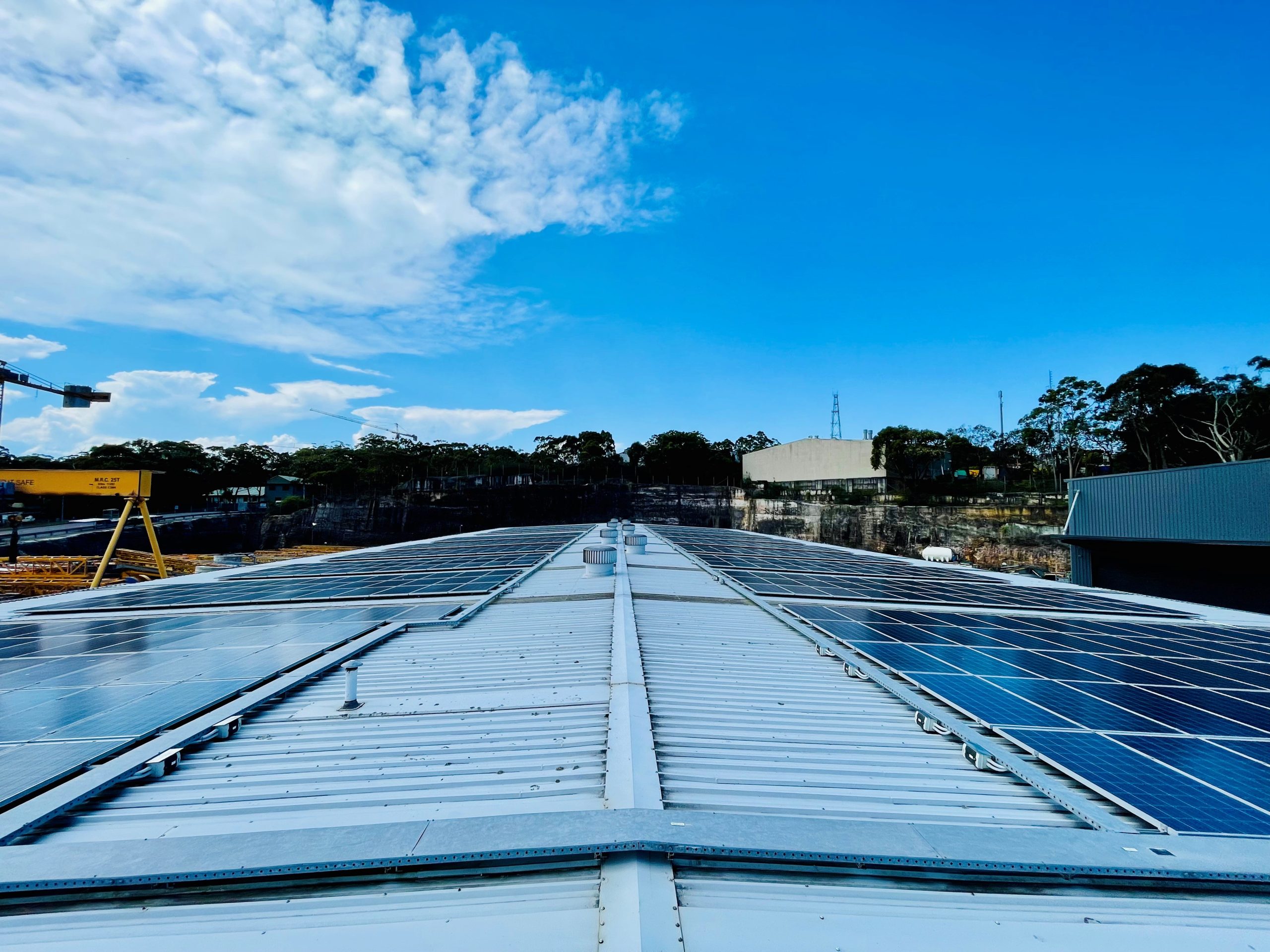 Factory Solar Panel Cleaning Central Coast