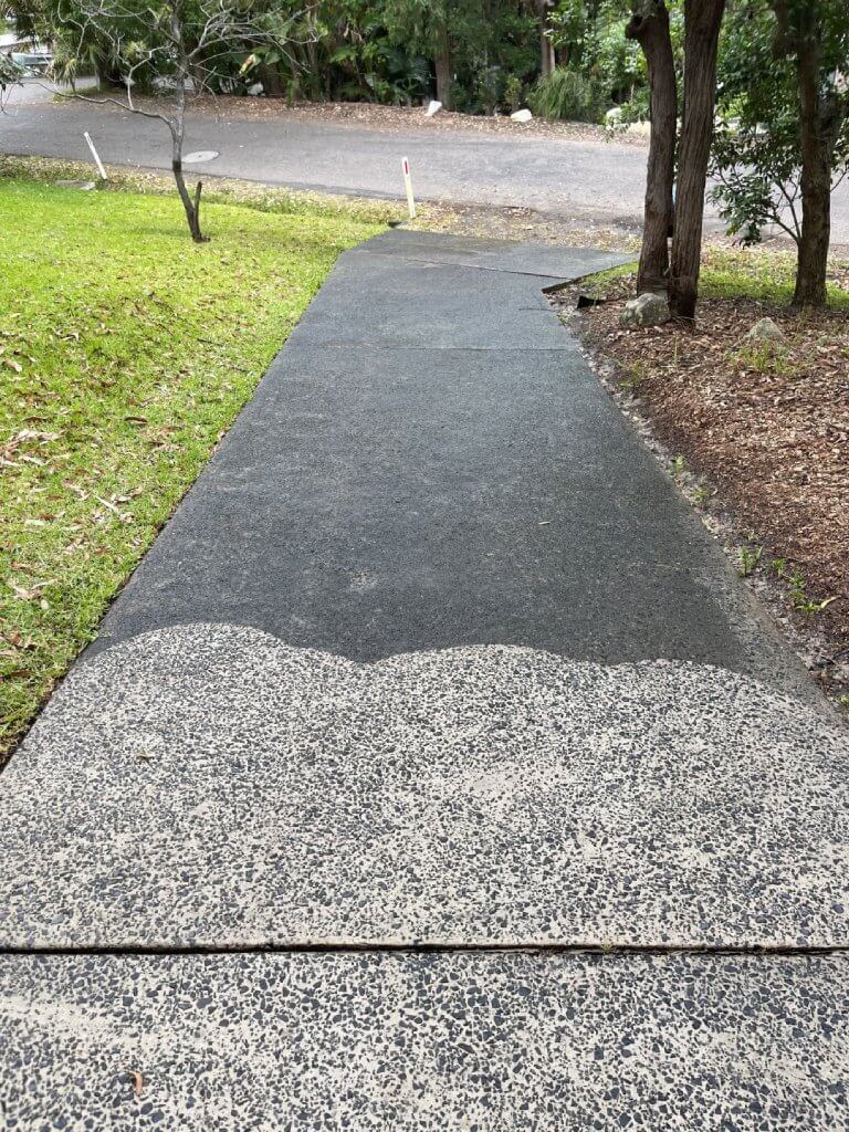 Driveway Cleaning Central Coast Before